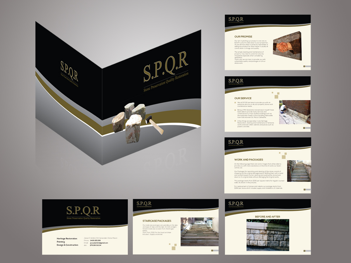 Diseño de Brochure por abdul700 para este proyecto | Diseño #2134333