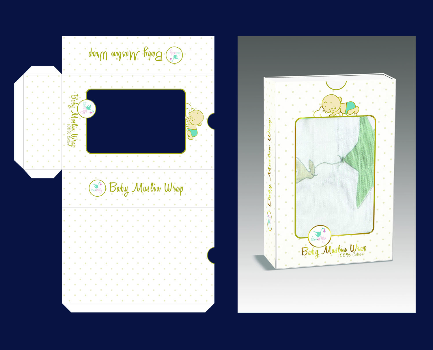 Diseño de Empaque por andleeb.s para Tom and Milly | Diseño #9768296