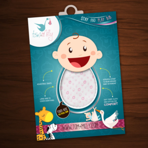 Packaging Design by Souvik Roy (Alex Pro) for Tom and Milly | Design: #9721128