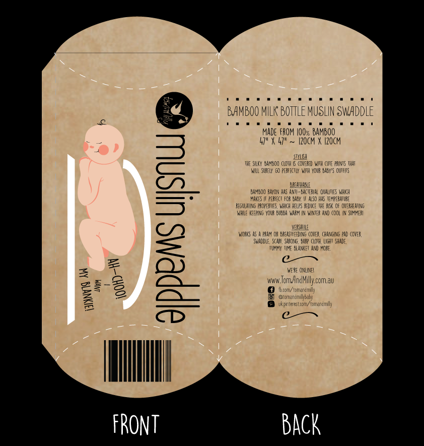 Diseño de Empaque por d.velasco para Tom and Milly | Diseño #9727601