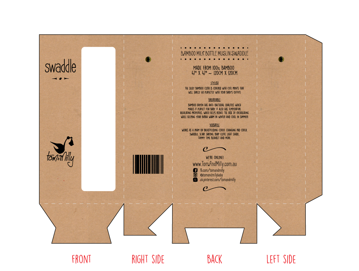 Packaging Design by d.velasco for Tom and Milly | Design #9750539