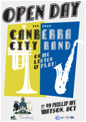 Diseño de Póster por Designs by Fikri para Canberra City Band | Diseño: #9854947