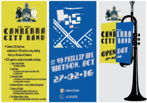 Diseño de Póster por Designs by Fikri para Canberra City Band | Diseño: #9854951