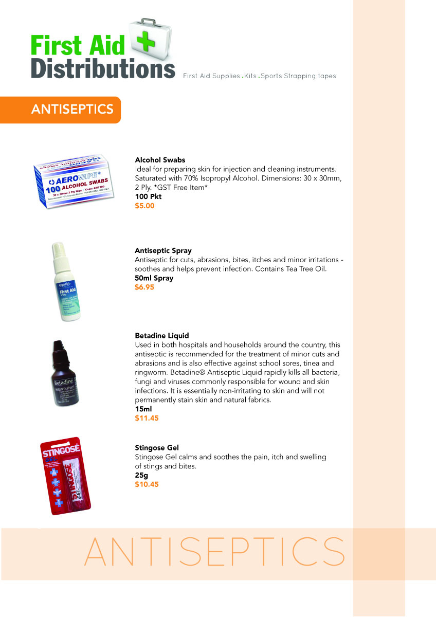 Katalog-Design von Bazzie L für First Aid Distributions | Design #2095256