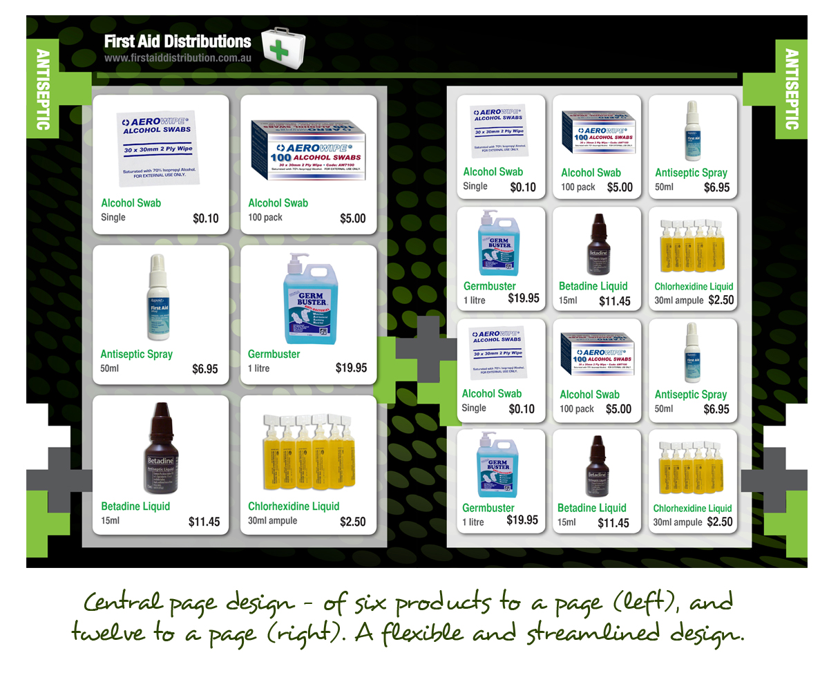 Catalogue Design by TheStableDesign for First Aid Distributions | Design #2108582