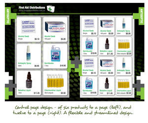 Diseño de Catálogo por TheStableDesign para First Aid Distributions | Diseño: #2108582