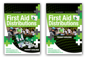 Diseño de Catálogo por TheStableDesign para First Aid Distributions | Diseño: #2120465