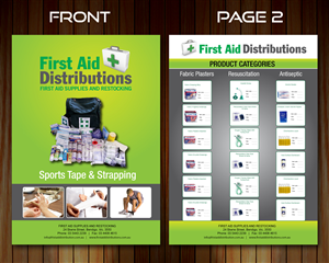 Diseño de Catálogo por Sbss para First Aid Distributions | Diseño: #2101198