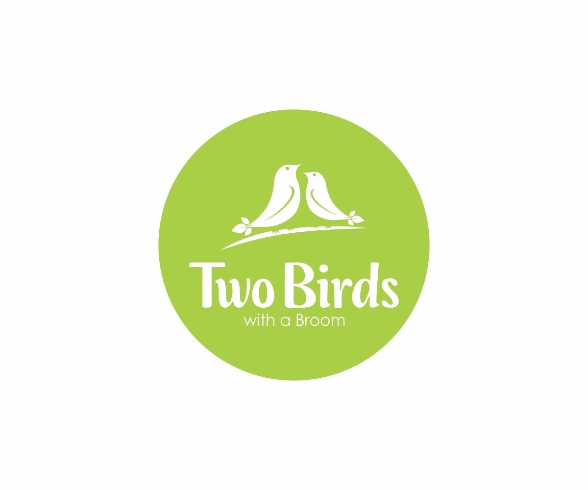 Logo Design by DANYCAT for Two Birds With A Broom | Design #9594286