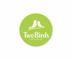 Logo Design by DANYCAT for Two Birds With A Broom | Design: #9594286