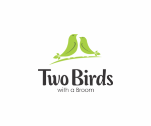 Logo-Design von DANYCAT für Two Birds With A Broom | Design: #9594287
