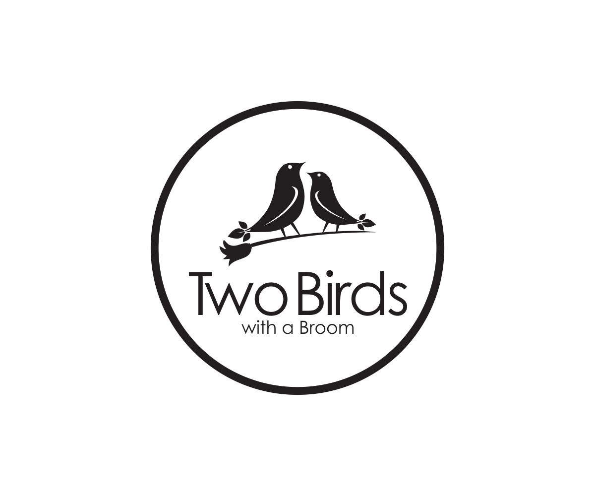 Logo Design by DANYCAT for Two Birds With A Broom | Design #9607943