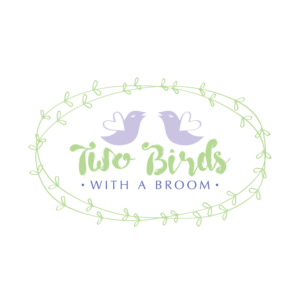 Logo-Design von Irina Makedonska für Two Birds With A Broom | Design: #9591245