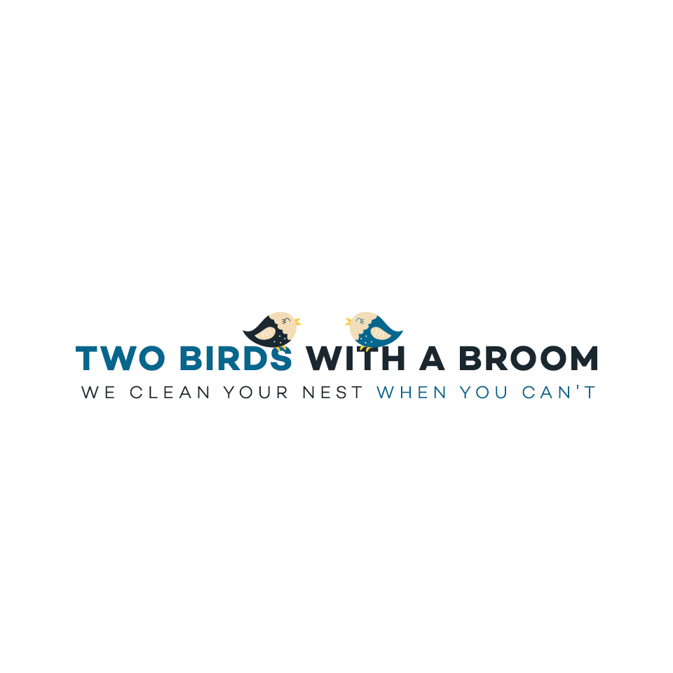 Logo Design by stwebre1a for Two Birds With A Broom | Design #9763704