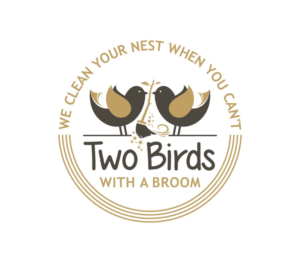 Logo Design by Gogi for Two Birds With A Broom | Design #9646765