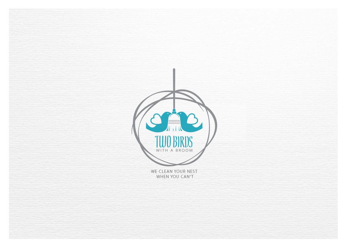 Logo-Design von Sonya für Two Birds With A Broom | Design #9616408