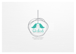 Logo Design by Sonya for Two Birds With A Broom | Design: #9643146
