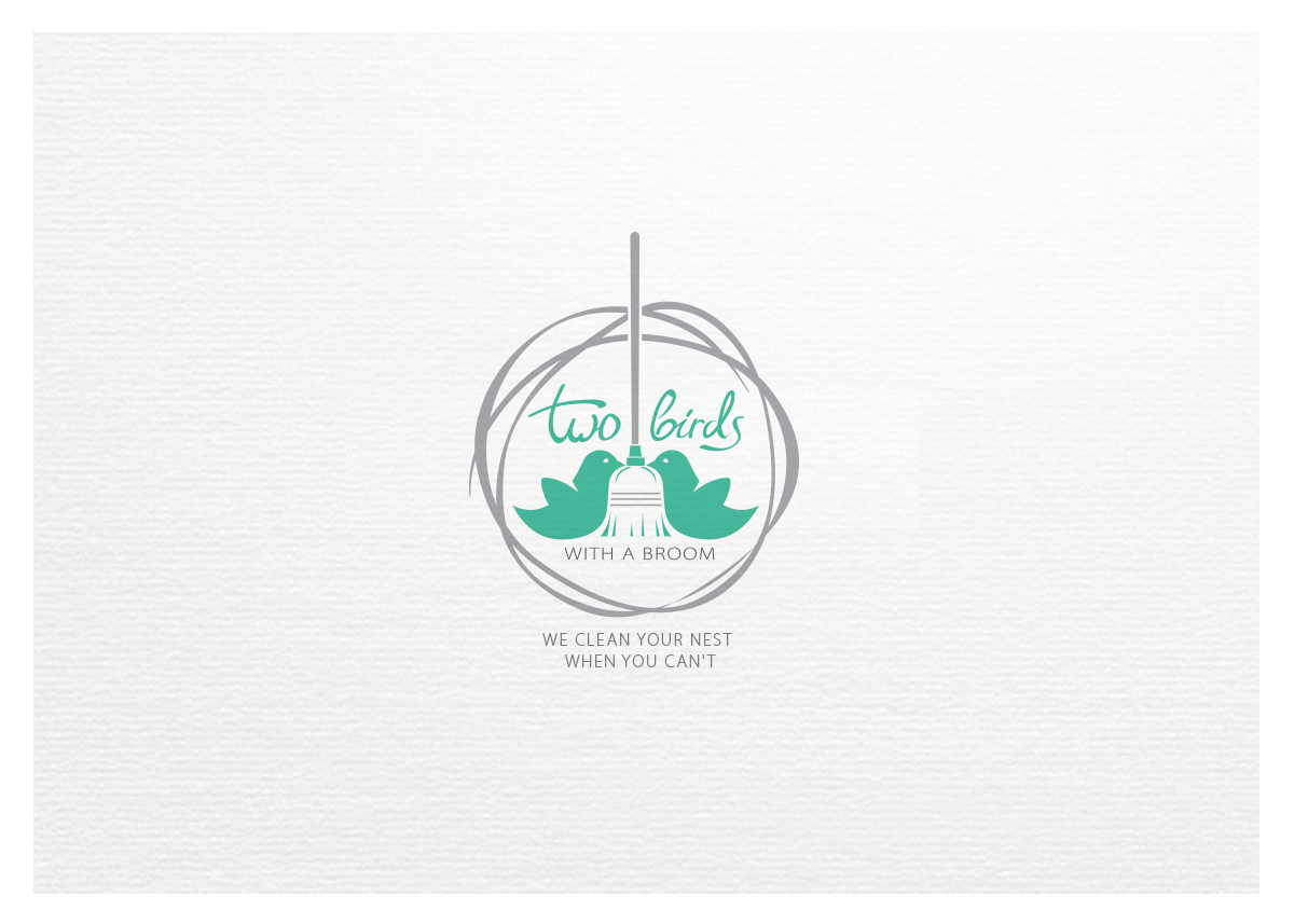 Diseño de Logo por Sonya para Two Birds With A Broom | Diseño #9645041