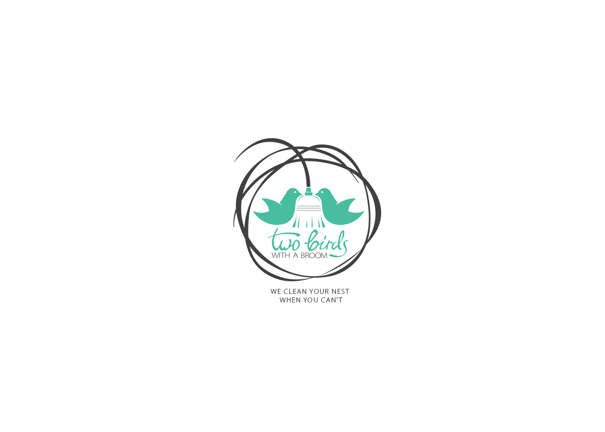 Diseño de Logo por Sonya para Two Birds With A Broom | Diseño #9674785