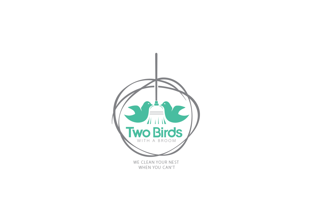 Diseño de Logo por Sonya para Two Birds With A Broom | Diseño #9747351