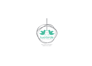 Logo Design by Sonya for Two Birds With A Broom | Design: #9748180
