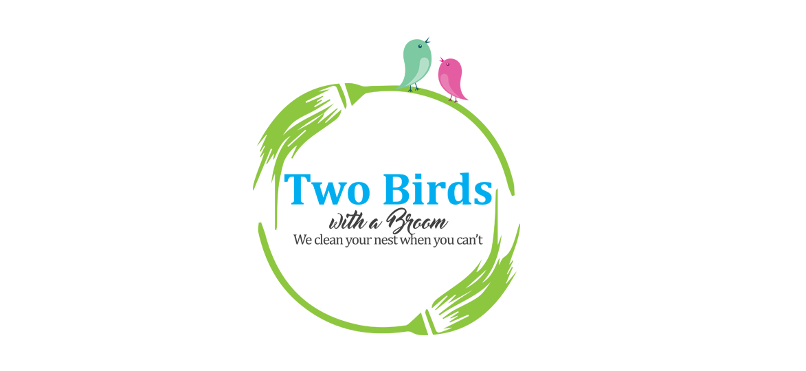 Logo Design by Graphicient for Two Birds With A Broom | Design #9643755