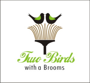 Logo-Design von Artist Hasrat für Two Birds With A Broom | Design: #9662609