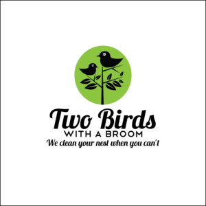 Logo-Design von iqbalkabir für Two Birds With A Broom | Design: #9590623