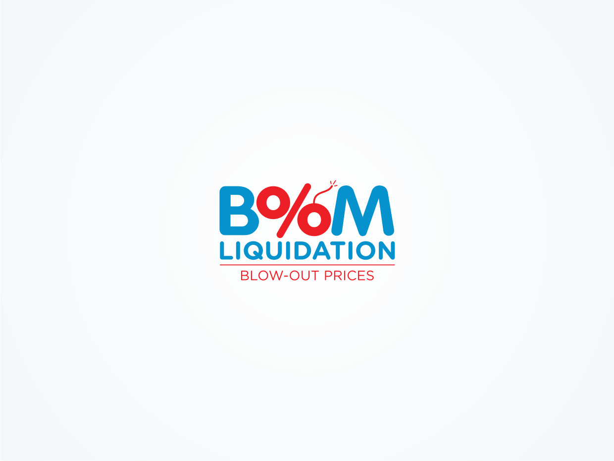 Logo Design by Atvento Graphics for Boom Liquidation | Design #9757528