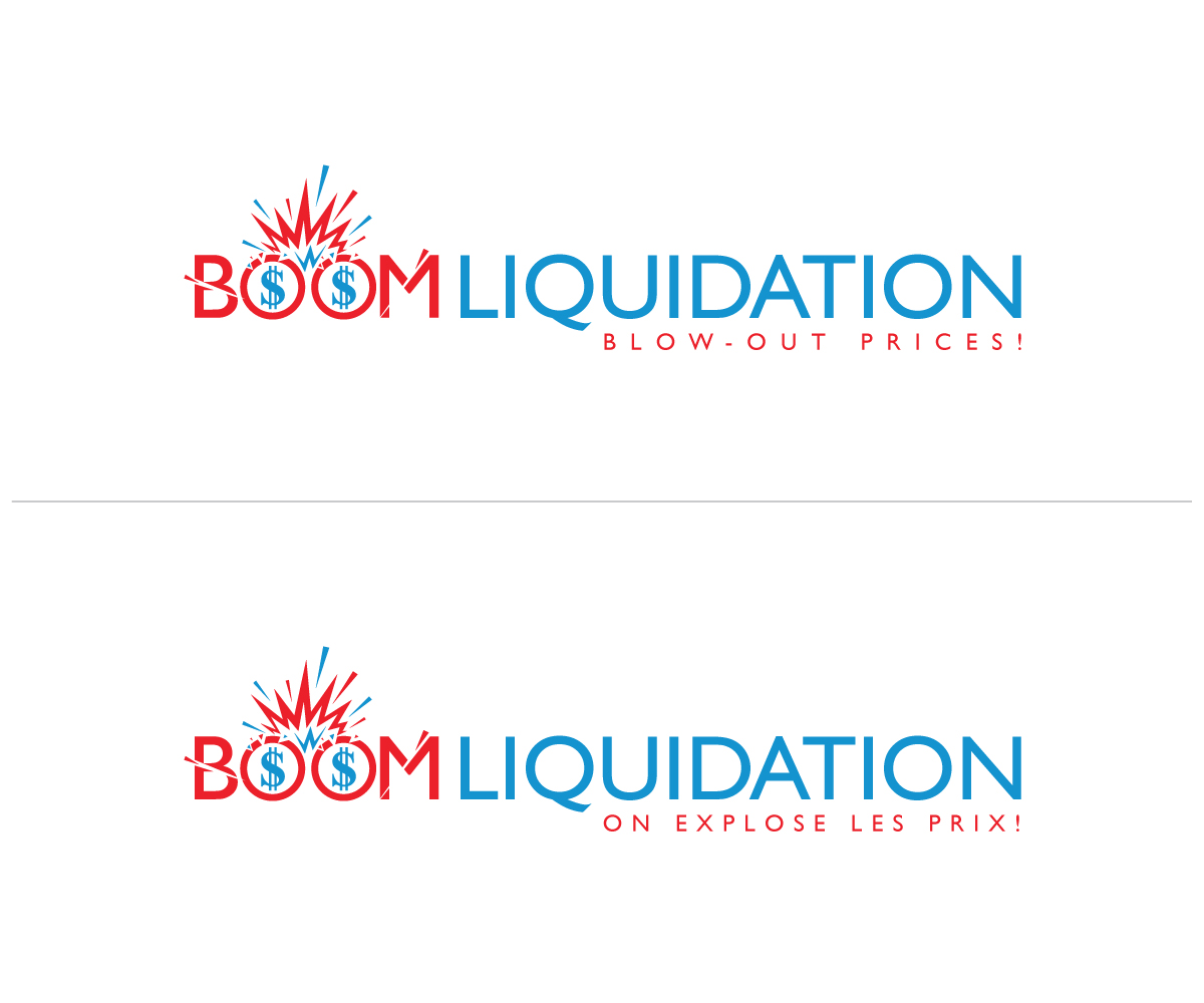 Logo Design by prodesigns99 for Boom Liquidation | Design #9605065