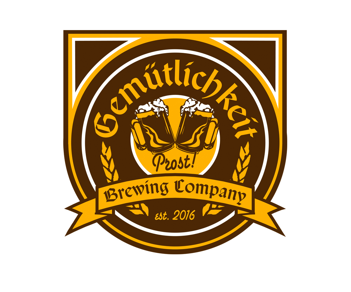 Logo Design by Hot Rod for Gemutlichkeit Brewing Company | Design #9688791
