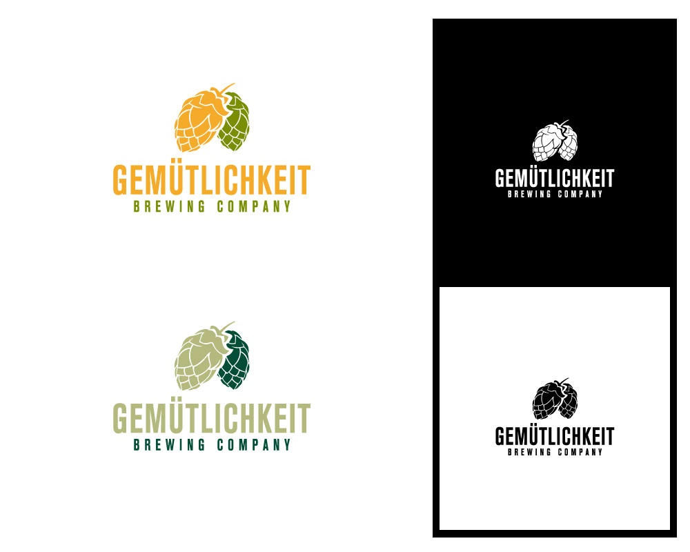 Diseño de Logo por Pram Shaw para Gemutlichkeit Brewing Company | Diseño #9692005