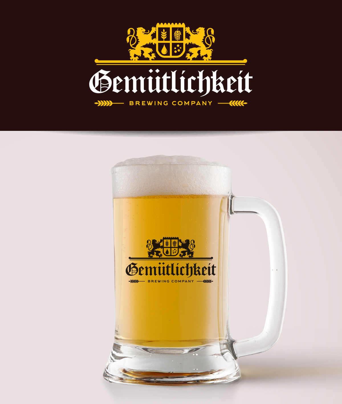 Diseño de Logo por Creative Juice para Gemutlichkeit Brewing Company | Diseño #9763692