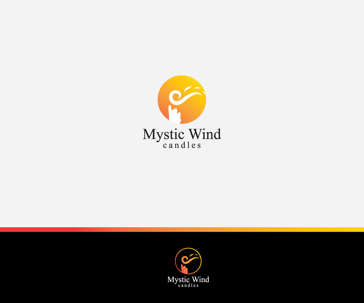 Logo Design by Hartawan® for Mystic Wind Candles | Design #9610056