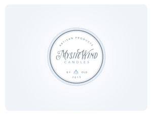 Logo Design by wonderland for Mystic Wind Candles | Design: #9623087