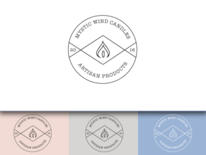 Logo Design by wonderland for Mystic Wind Candles | Design: #9623197