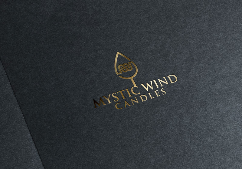 Logo Design by site for Mystic Wind Candles | Design #9619510