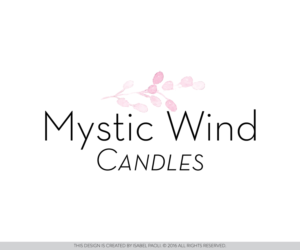 Logo Design by isabel.paoli for Mystic Wind Candles | Design: #9618283