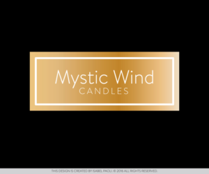 Logo Design by isabel.paoli for Mystic Wind Candles | Design: #9618289