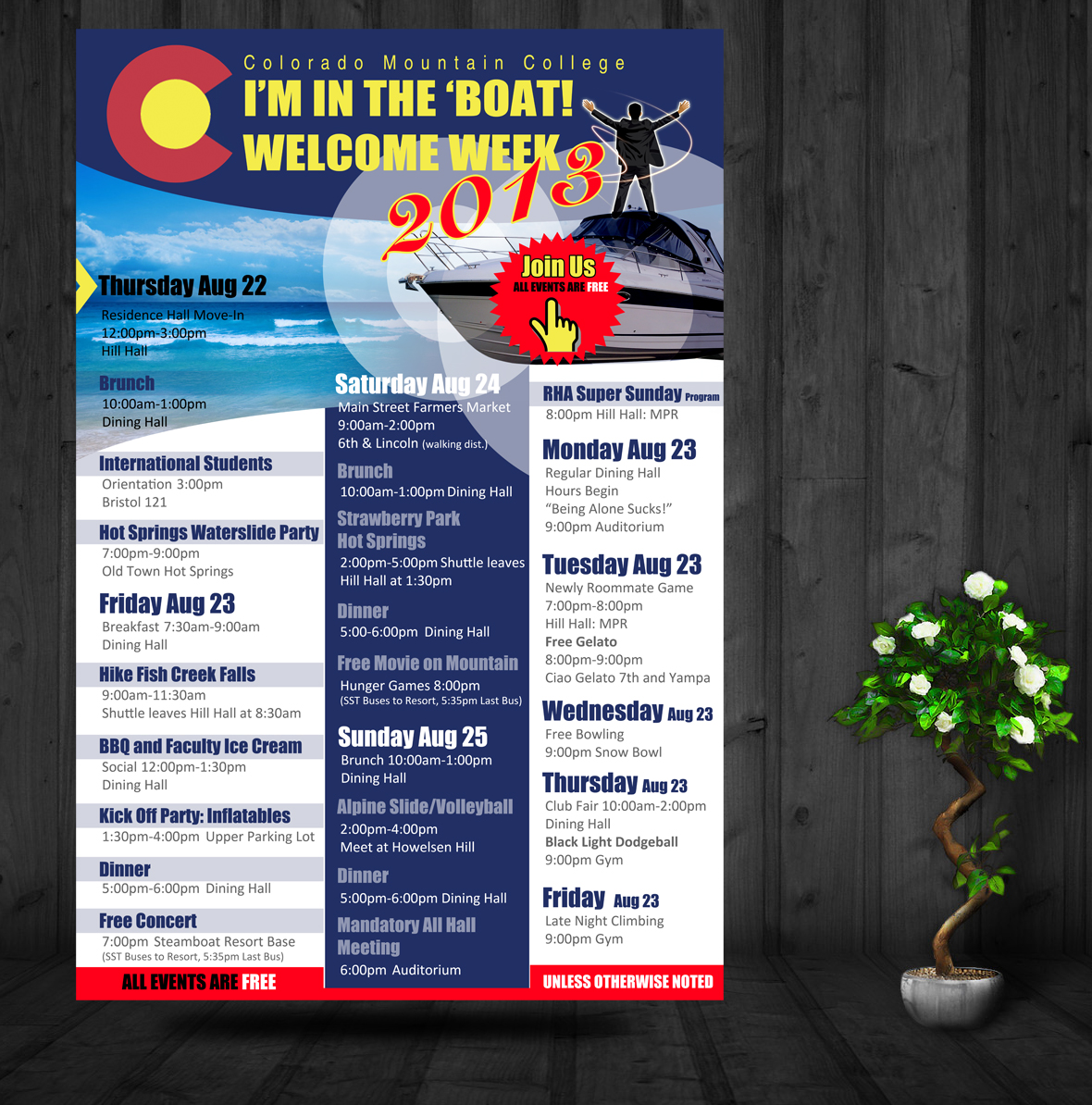 Poster Design by uk for Colorado Mountain College | Design #2109973