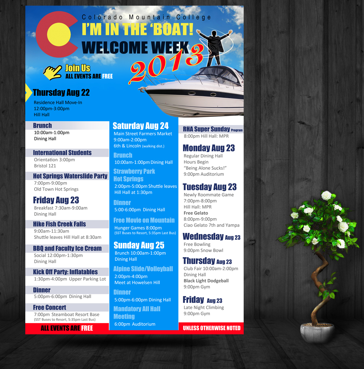 Poster Design by uk for Colorado Mountain College | Design #2110939