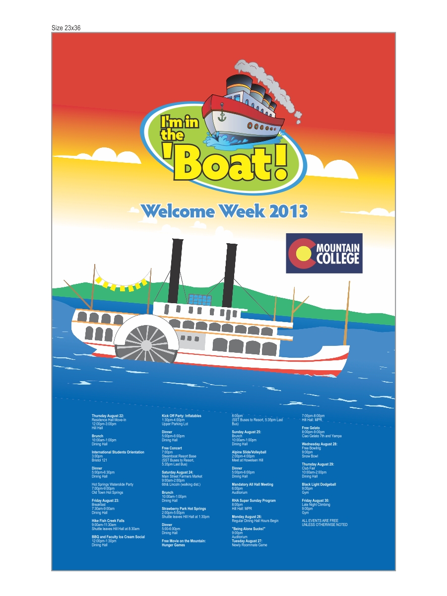 Poster Design by Purple Studio for Colorado Mountain College | Design #2114517