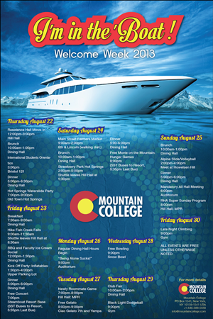 Poster-Design von Gayan Abe für Colorado Mountain College | Design: #2113489