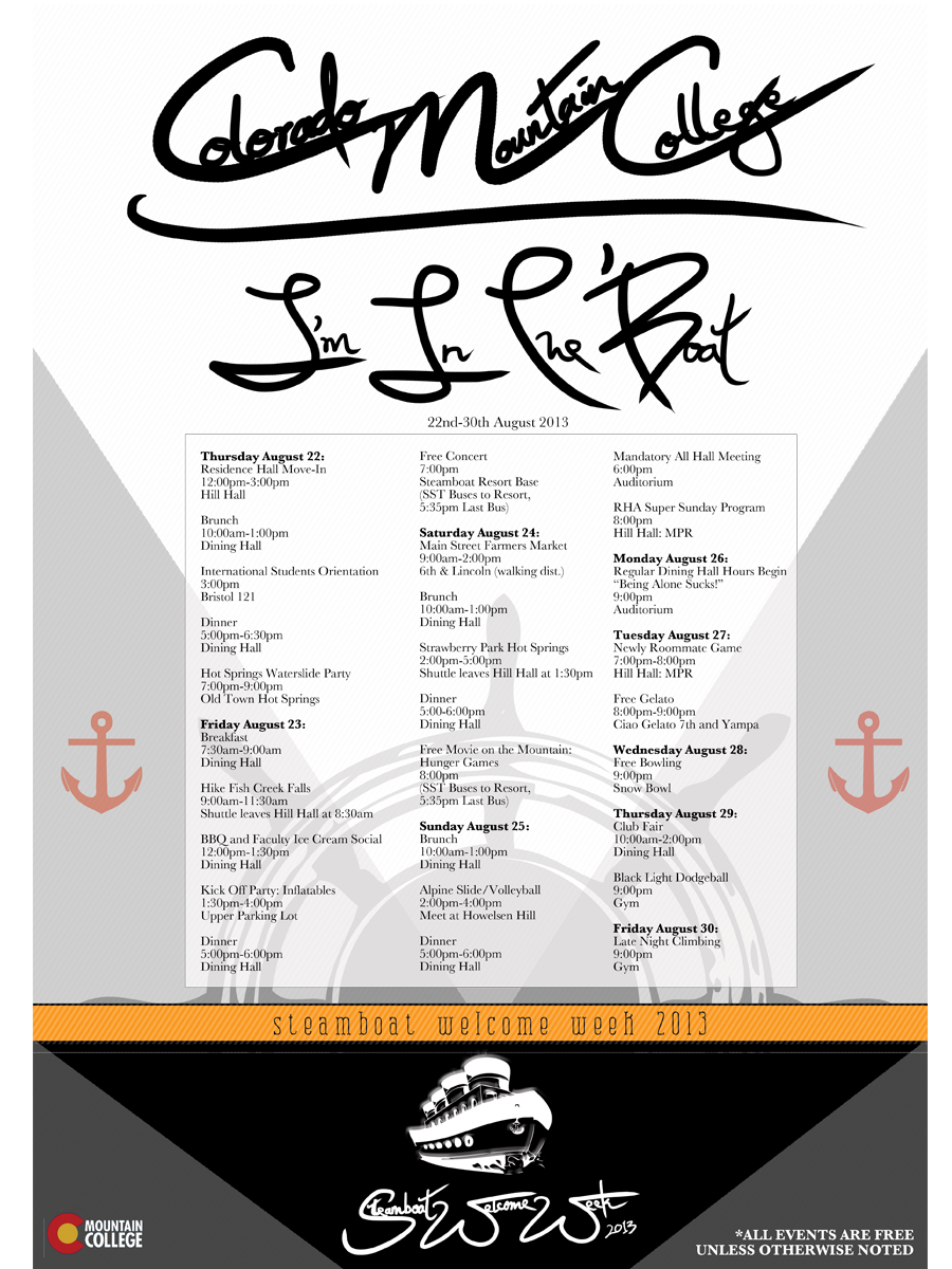 Diseño de Póster por Deon para Colorado Mountain College | Diseño #2115213
