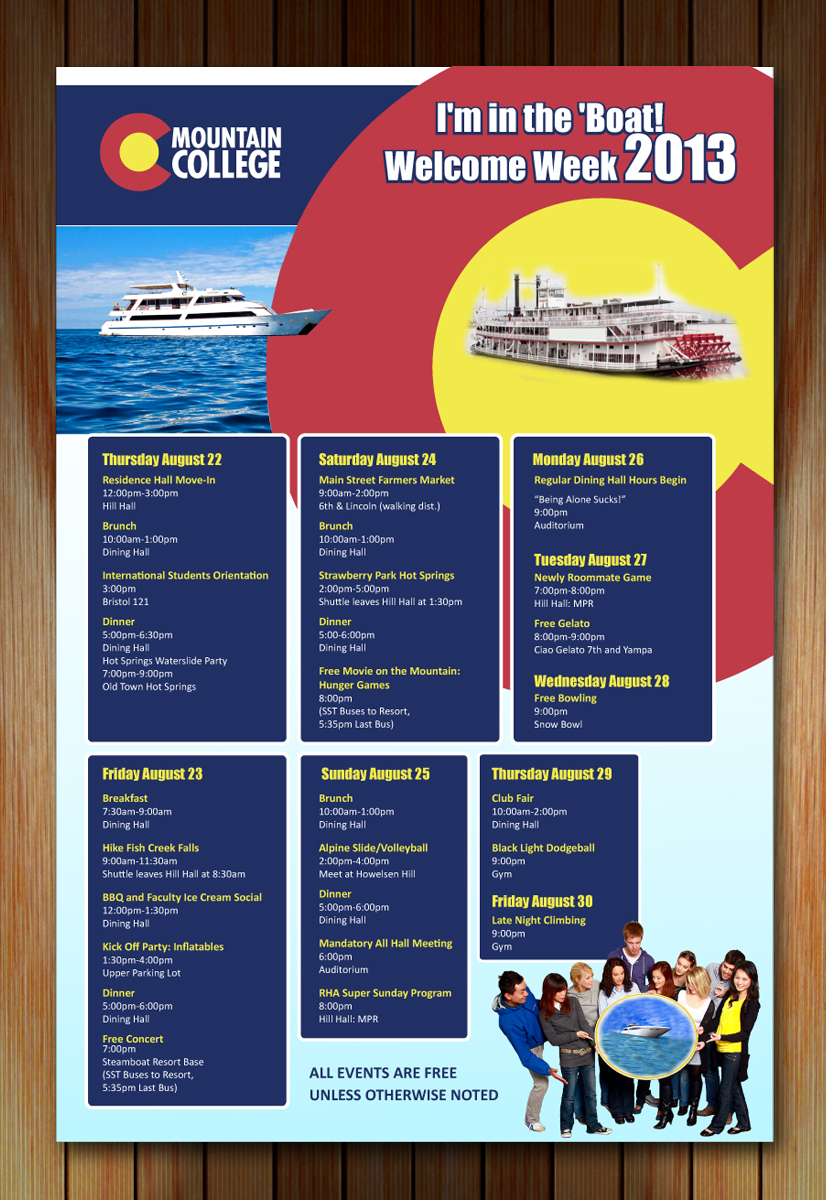 Poster Design by Sbss for Colorado Mountain College | Design #2110182