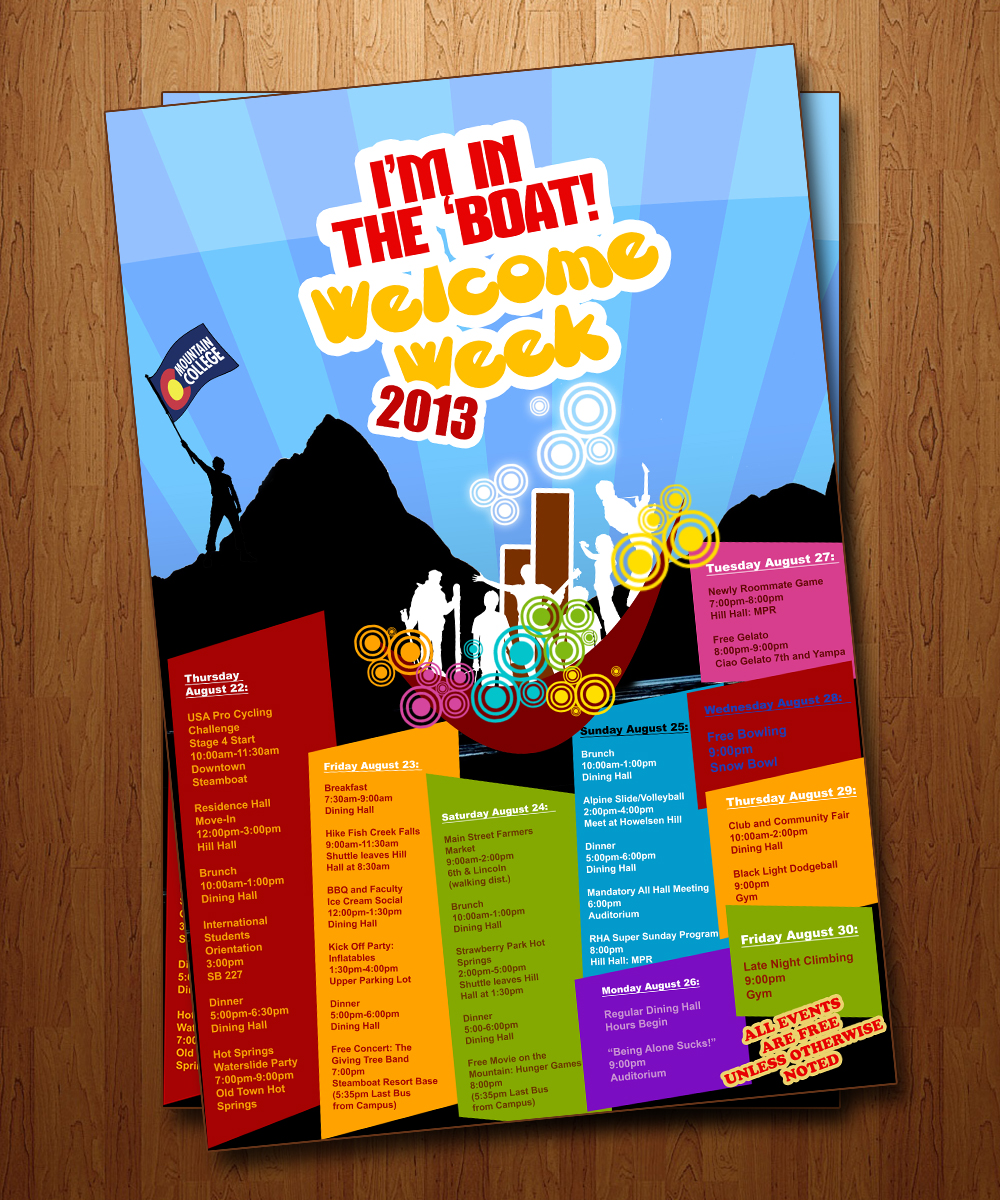 Poster-Design von Simple Boy für Colorado Mountain College | Design: #2121448