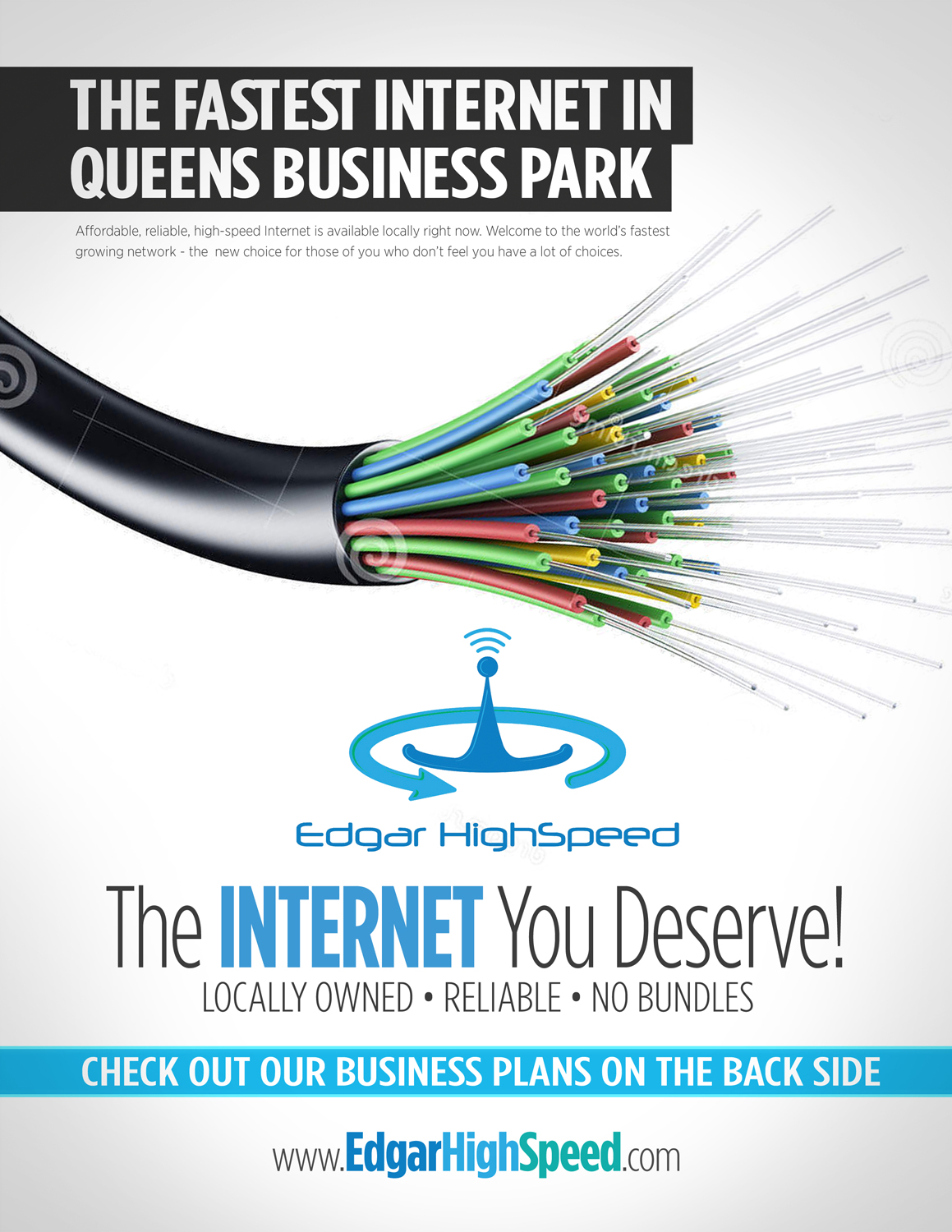 Flyer Design by Brian Ellis for Edgar HighSpeed Inc | Design #9621619