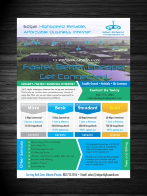 Marketing Flyer for Wireless ISP  | Diseño de Flyer por ecorokerz