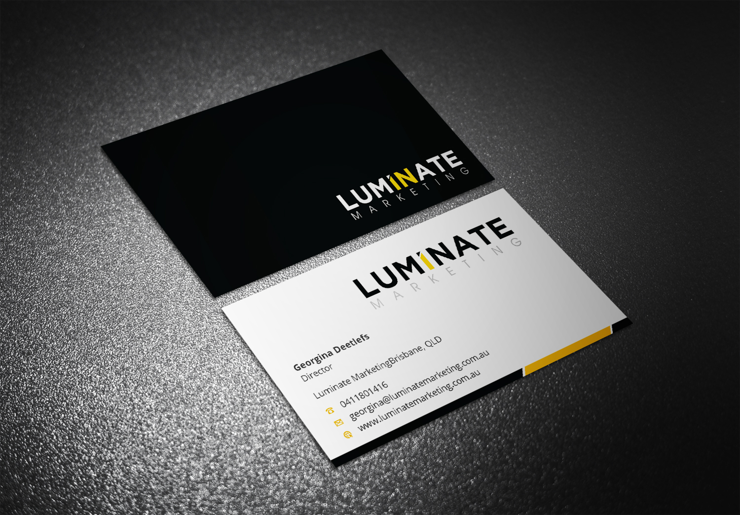 Diseño de Tarjeta de Presentación por Eggo May P para Luminate Marketing | Diseño #9596240