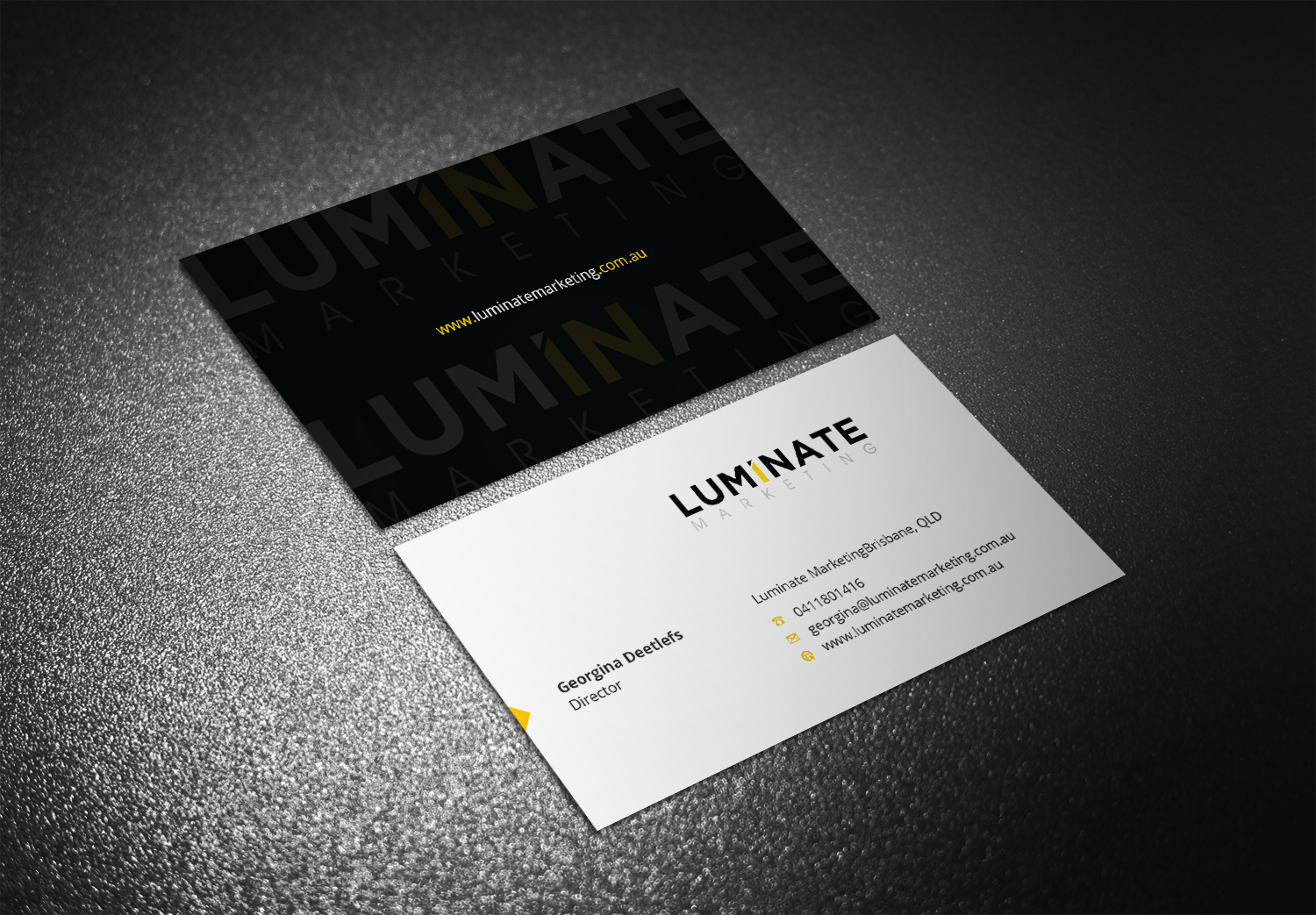 Diseño de Tarjeta de Presentación por Eggo May P para Luminate Marketing | Diseño #9596241